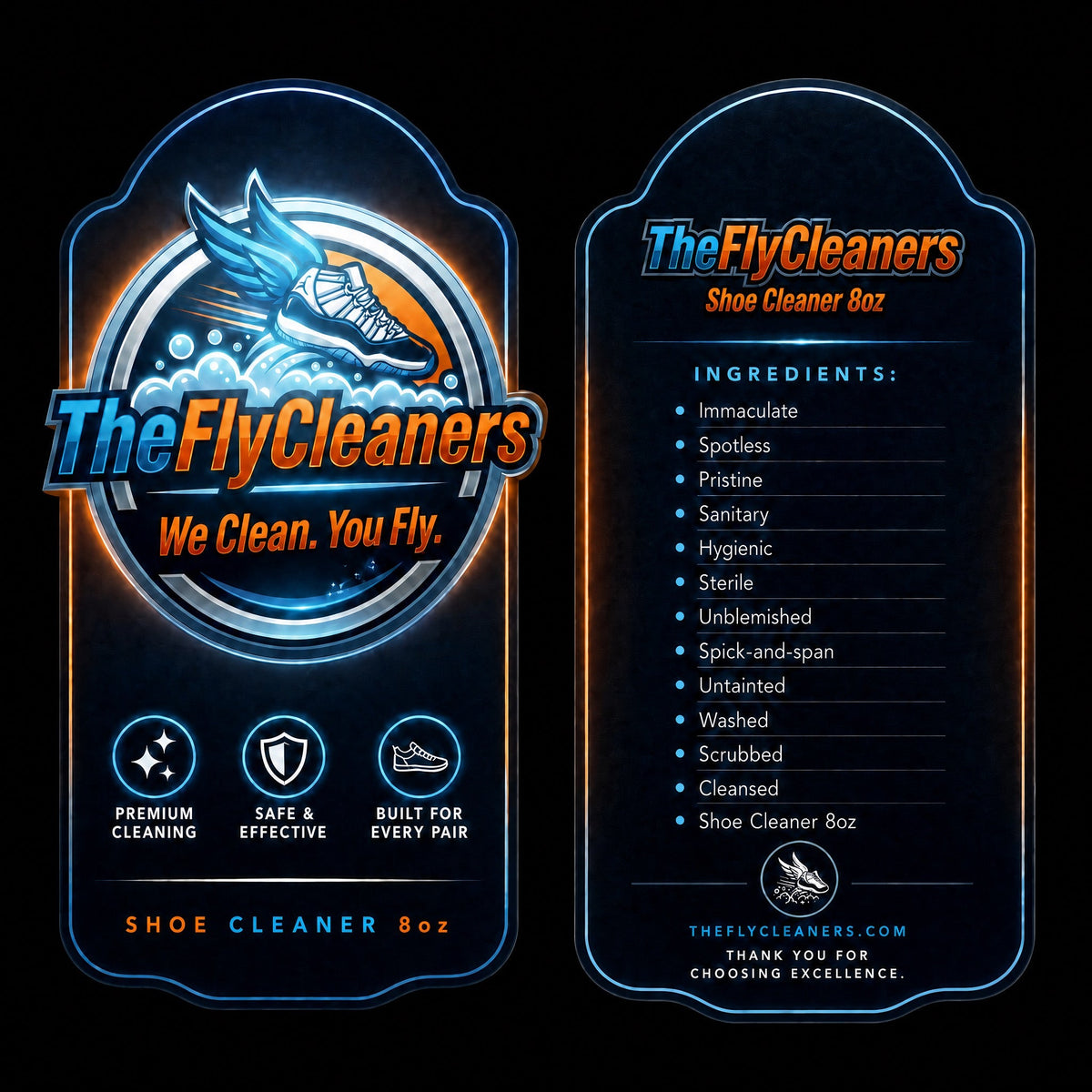 The Fly Cleaners Signature Shoe Cleaner 8 oz