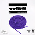 Cosmic Purple Elastic Bread Laces