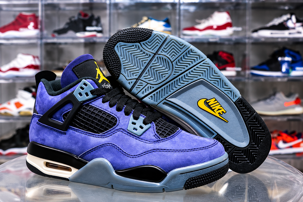 Air Jordan Mens 4 Retro “Imperial Purple”