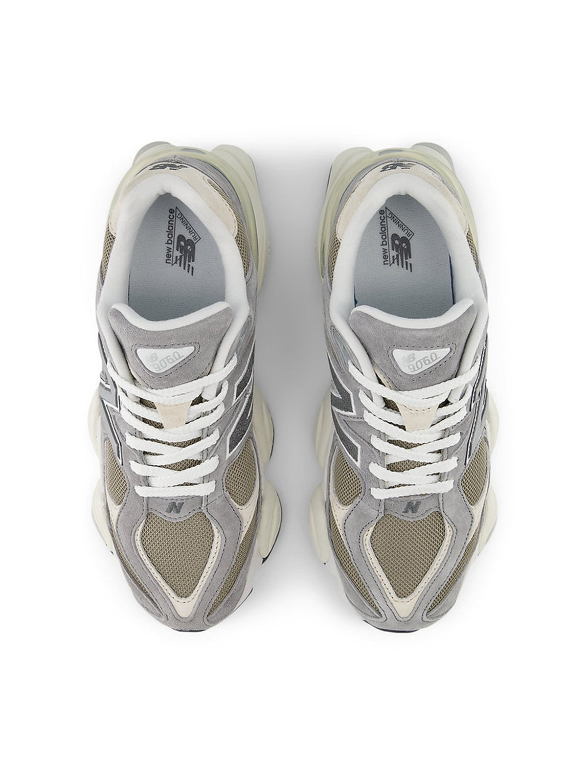 New Balance Mens 9060 Lifestyle Shoes - Grey/Brown