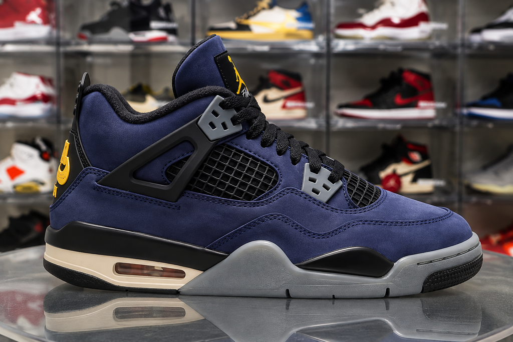 Air Jordan Mens 4 Retro “Imperial Purple”