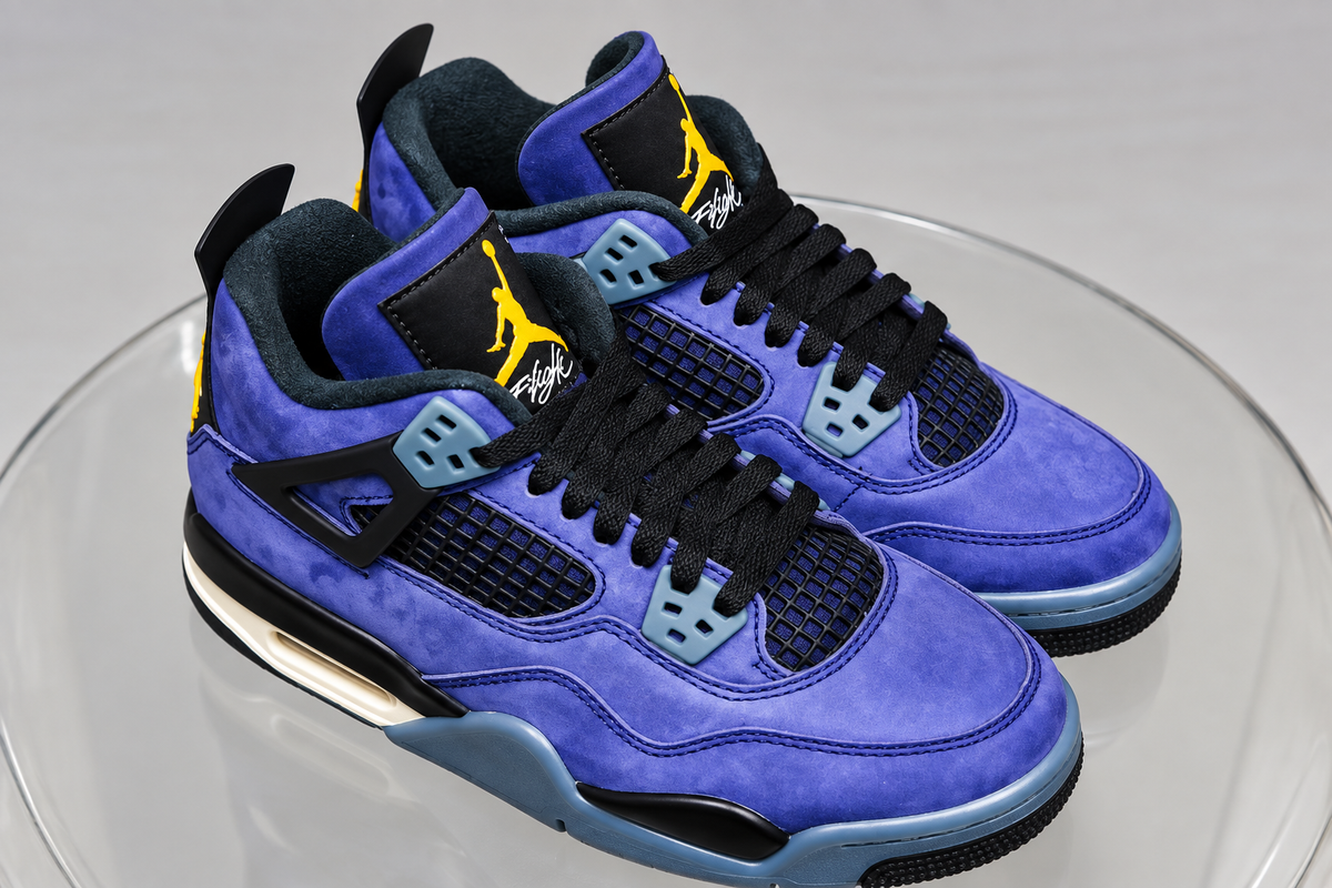 Air Jordan Mens 4 Retro “Imperial Purple”