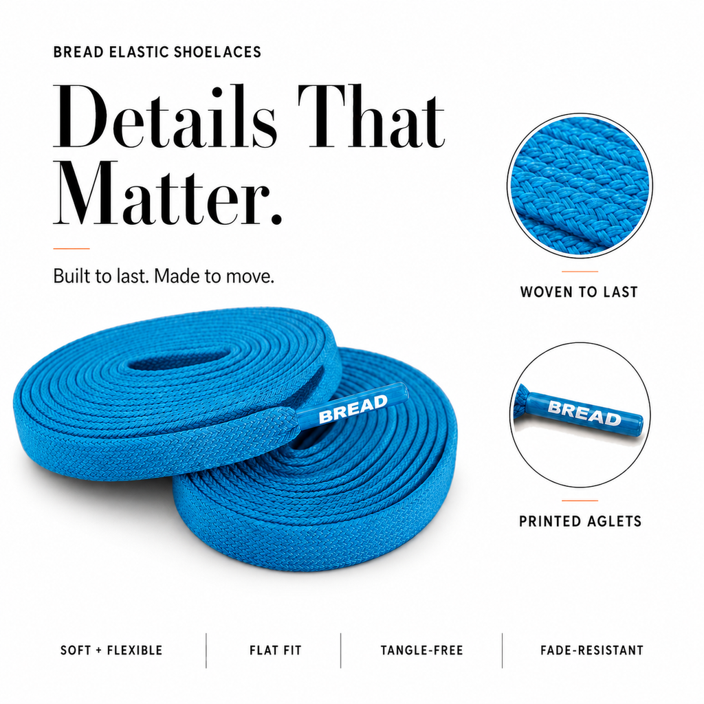 Anchor Navy Elastic Bread Laces