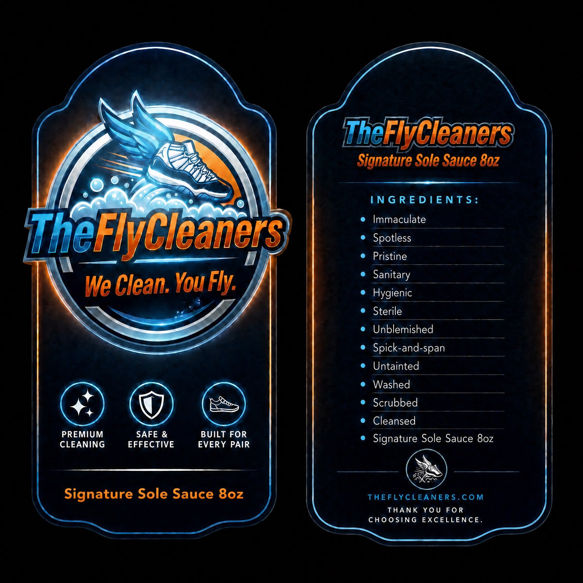 The Fly Cleaners Signature Sole Sauce 8 oz