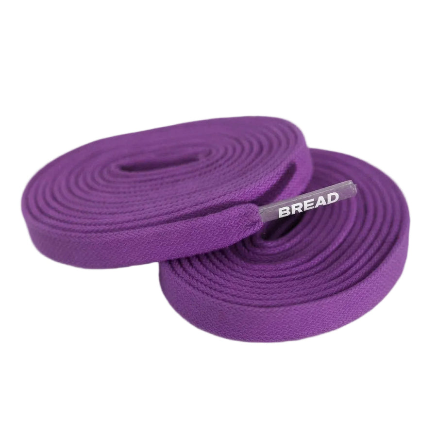 Cosmic Purple Elastic Bread Laces