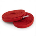 Bold Red Elastic Bread Laces
