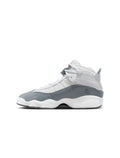 Air Jordan Big Kids Jordan 6 Rings - White/Cool Grey