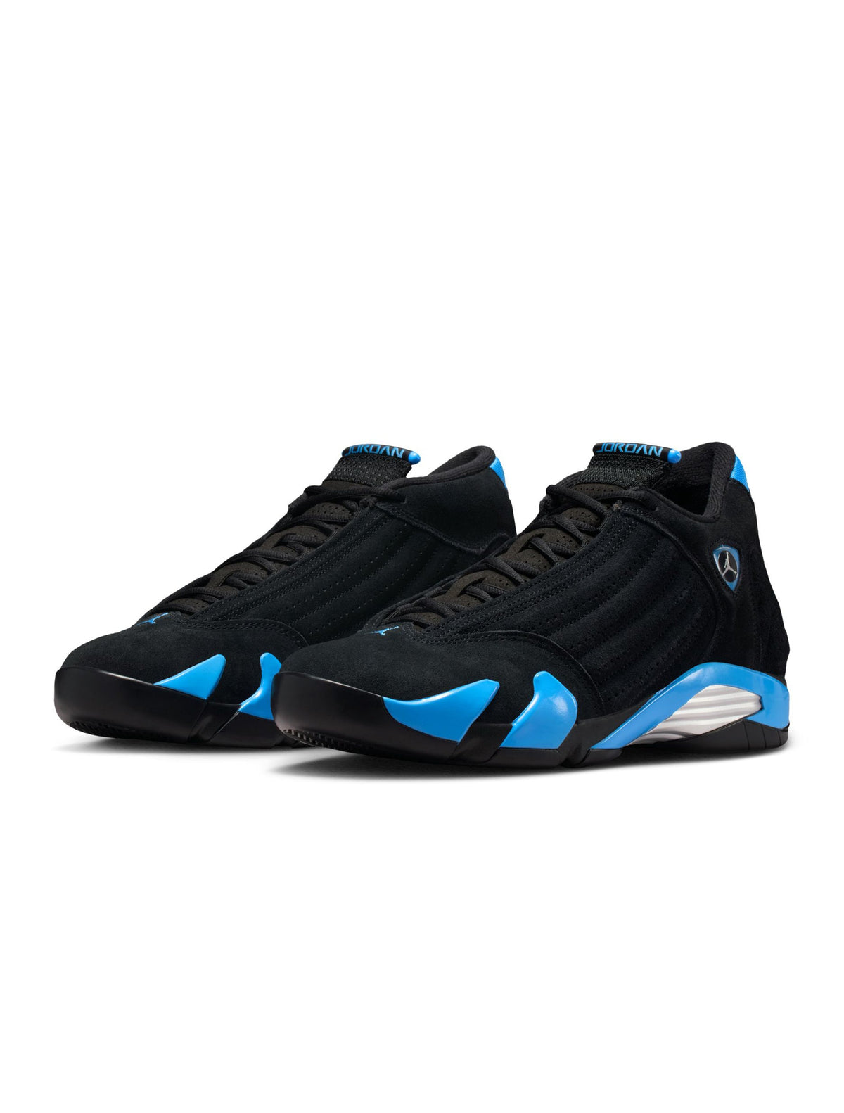 Air Jordan Mens 14 Retro - Black/University Blue
