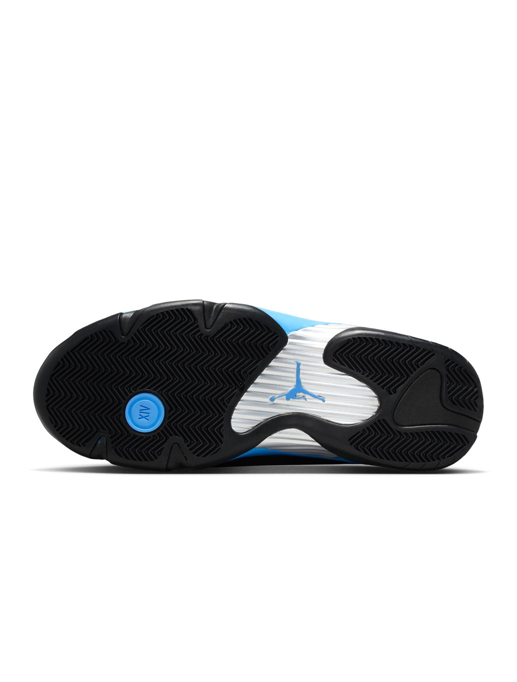 Air Jordan Mens 14 Retro - Black/University Blue