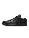 Air Jordan Mens 1 Low - Triple Black