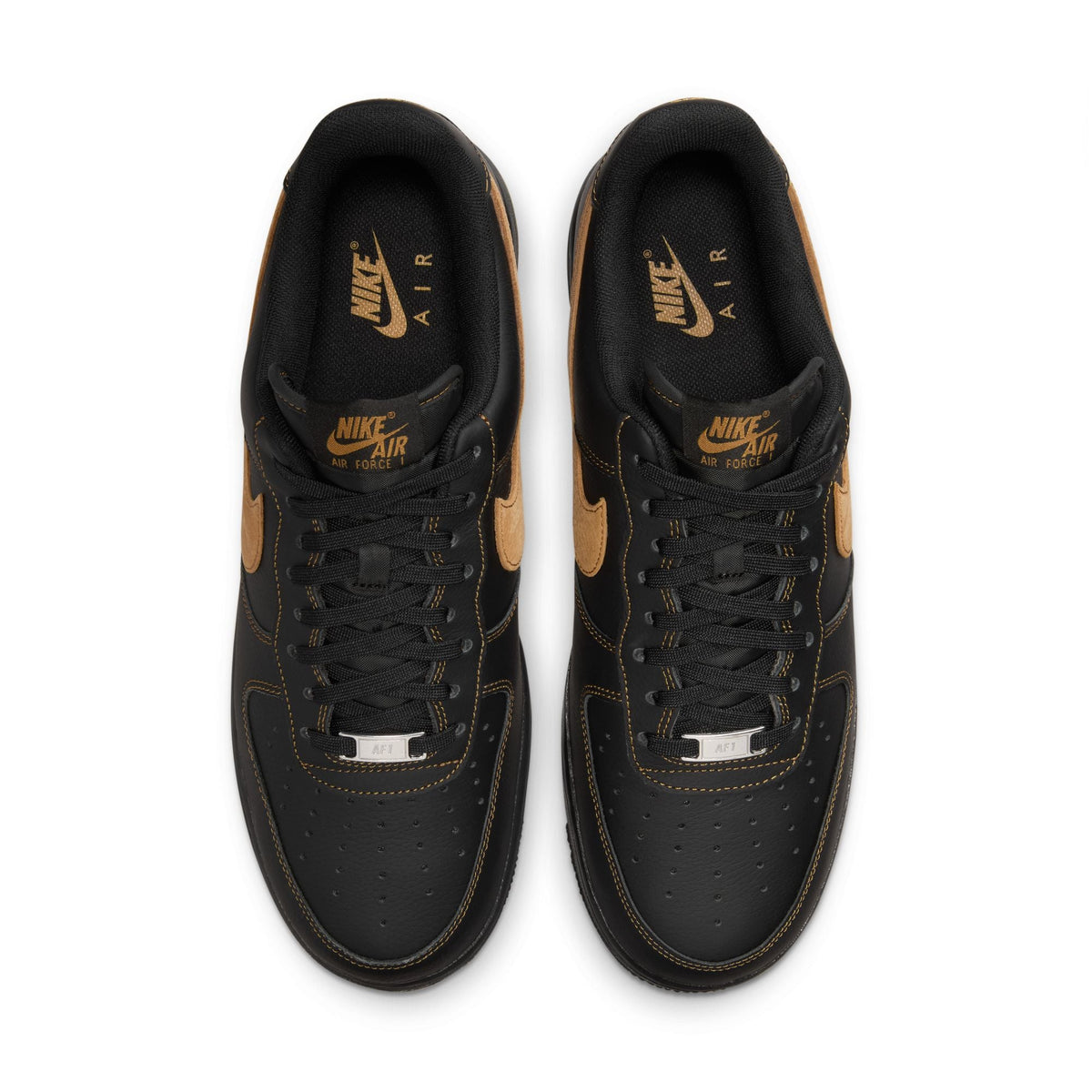 Nike Mens Air Force 1 '07 Lv8 - Black/Desert Ochre