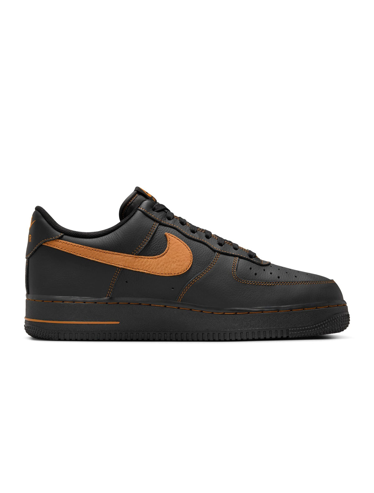 Nike Mens Air Force 1 '07 Lv8 - Black/Desert Ochre