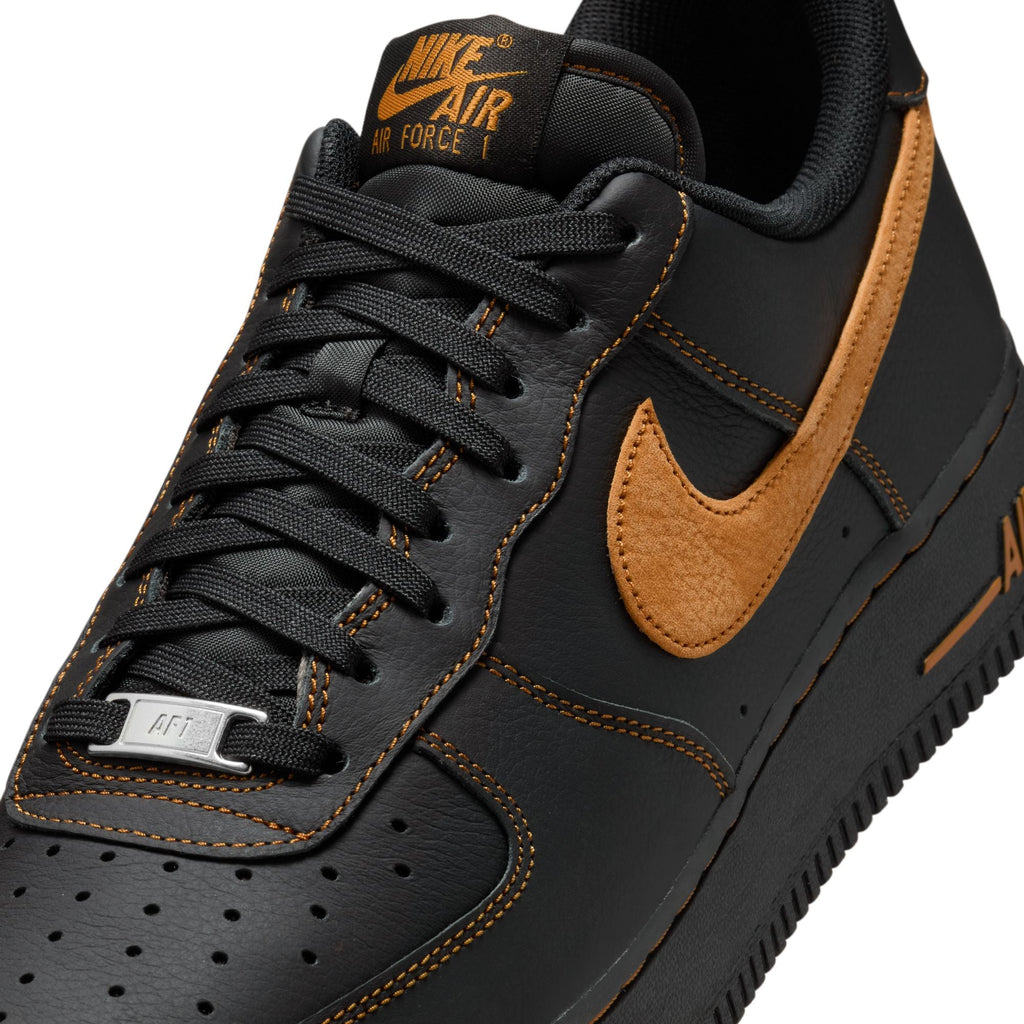 Nike Mens Air Force 1 '07 Lv8 - Black/Desert Ochre