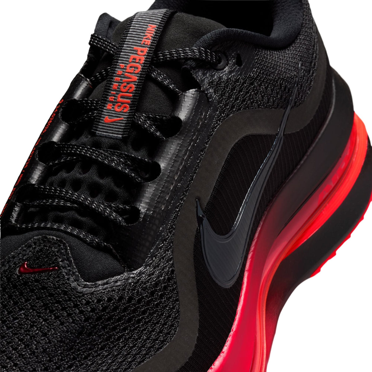 Nike Mens Pegasus Premium - Black/University Red