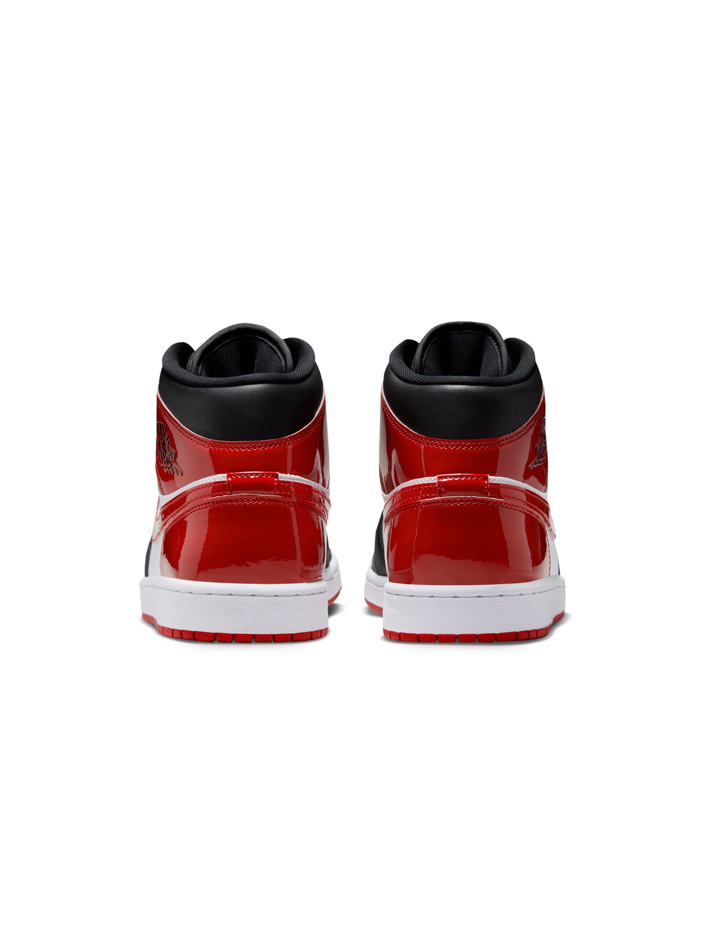 Air Jordan Mens 1 Mid SE - Black/Varsity Red