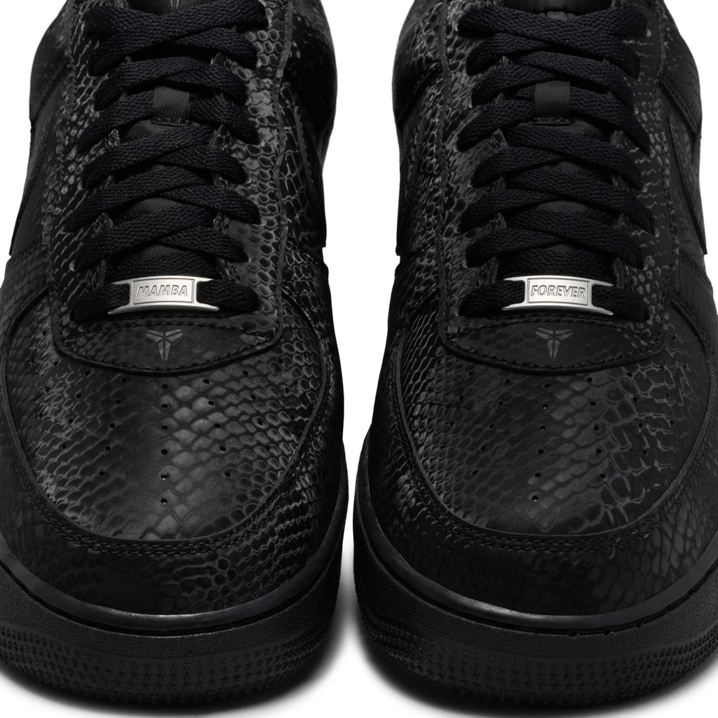 Nike Mens Kobe Bryant Air Force 1 Low - Triple Black