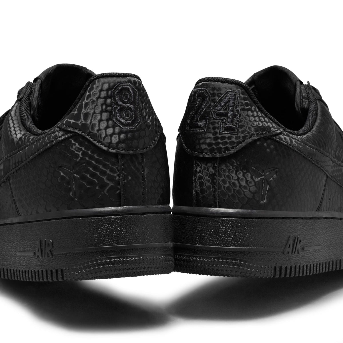 Nike Mens Kobe Bryant Air Force 1 Low - Triple Black