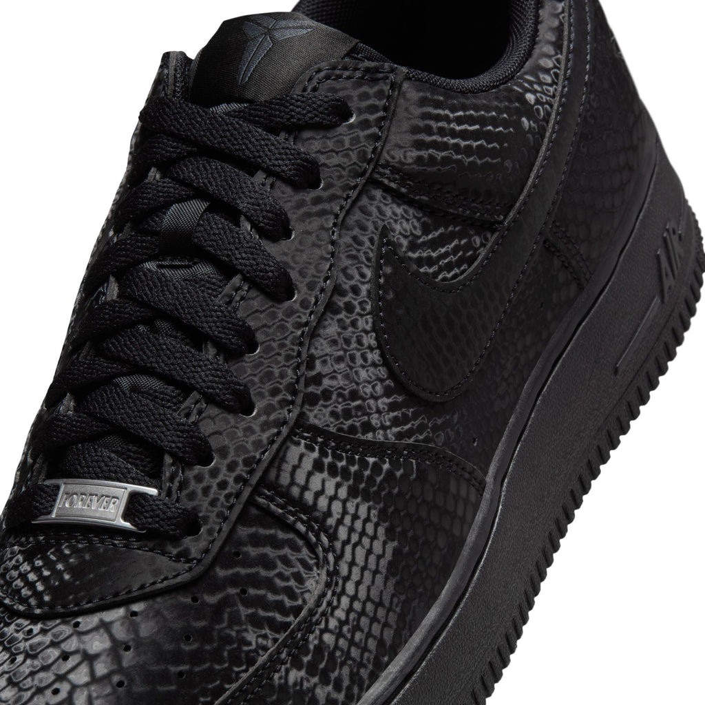 Nike Mens Kobe Bryant Air Force 1 Low - Triple Black