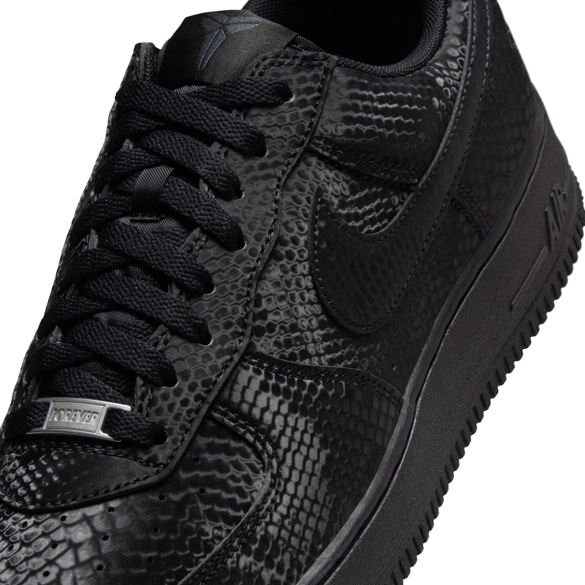 Nike Mens Kobe Bryant Air Force 1 Low - Triple Black