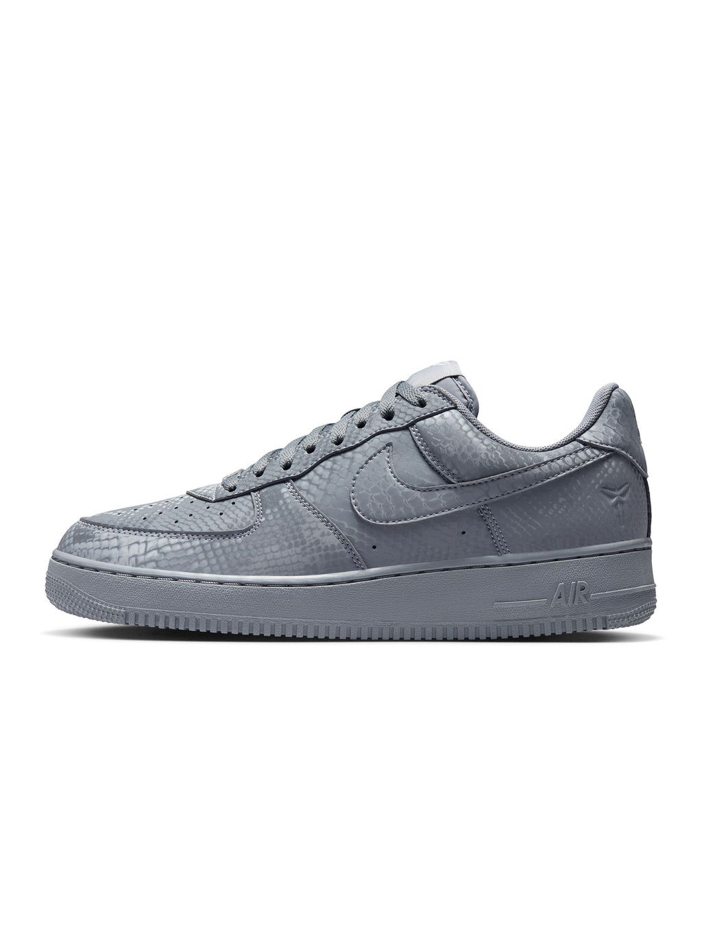 Nike Mens Kobe Air Force 1 Low - Wolf Grey