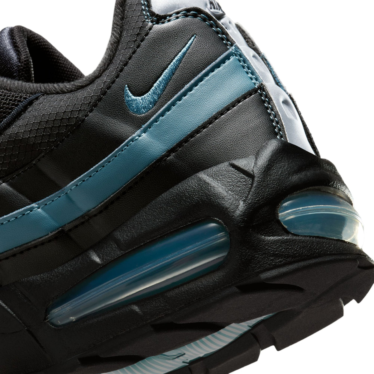 Nike Mens Air Max 95 "Big Bubble" - Black/Smokey Blue