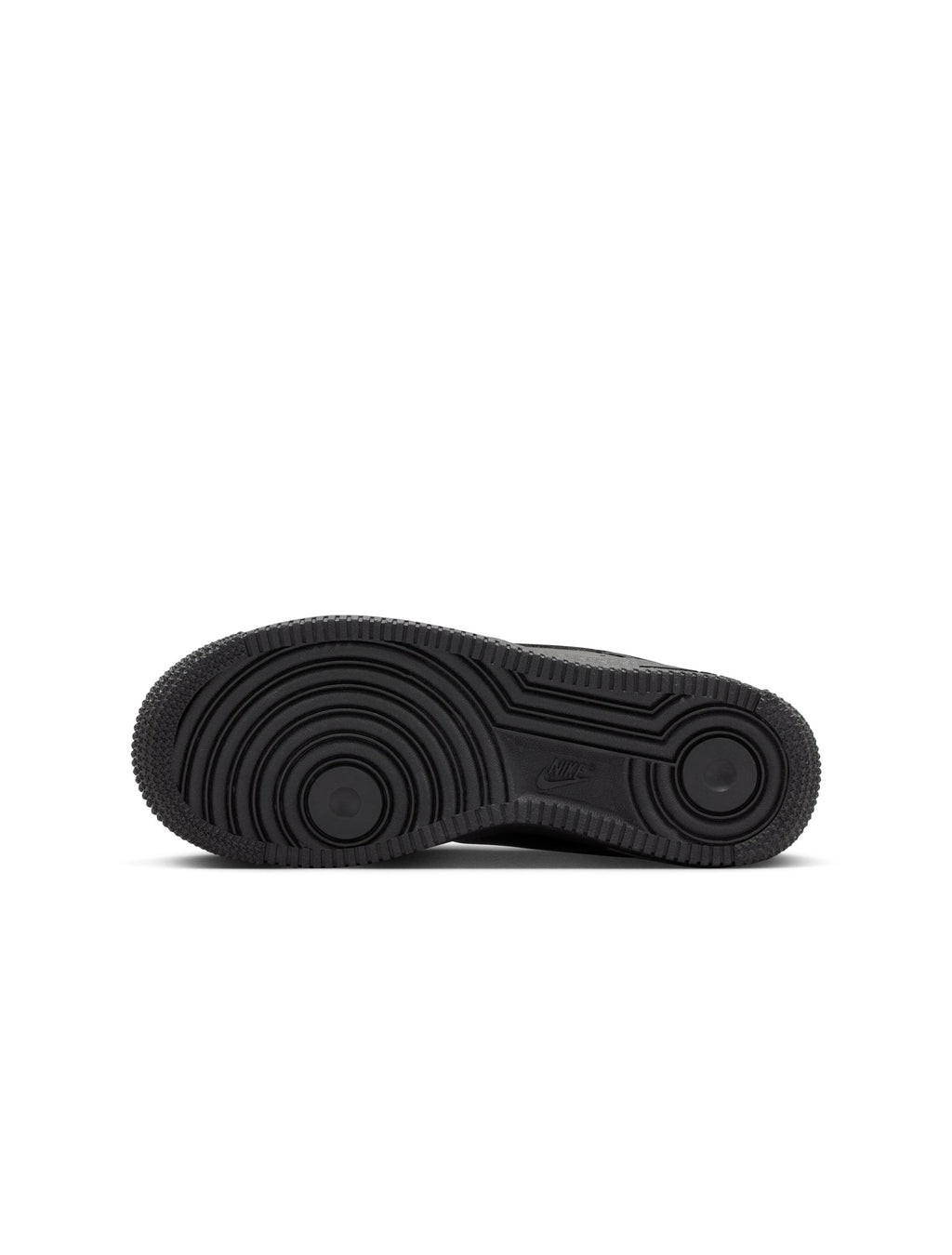 Nike Big Kids Air Force 1 - Black/Light Smoke Grey