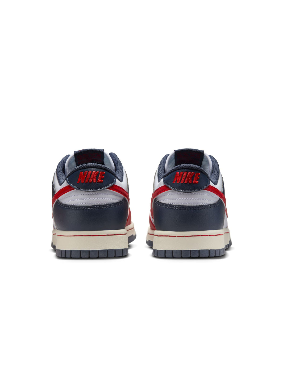 Nike Mens Dunk Low Retro - White/University Red