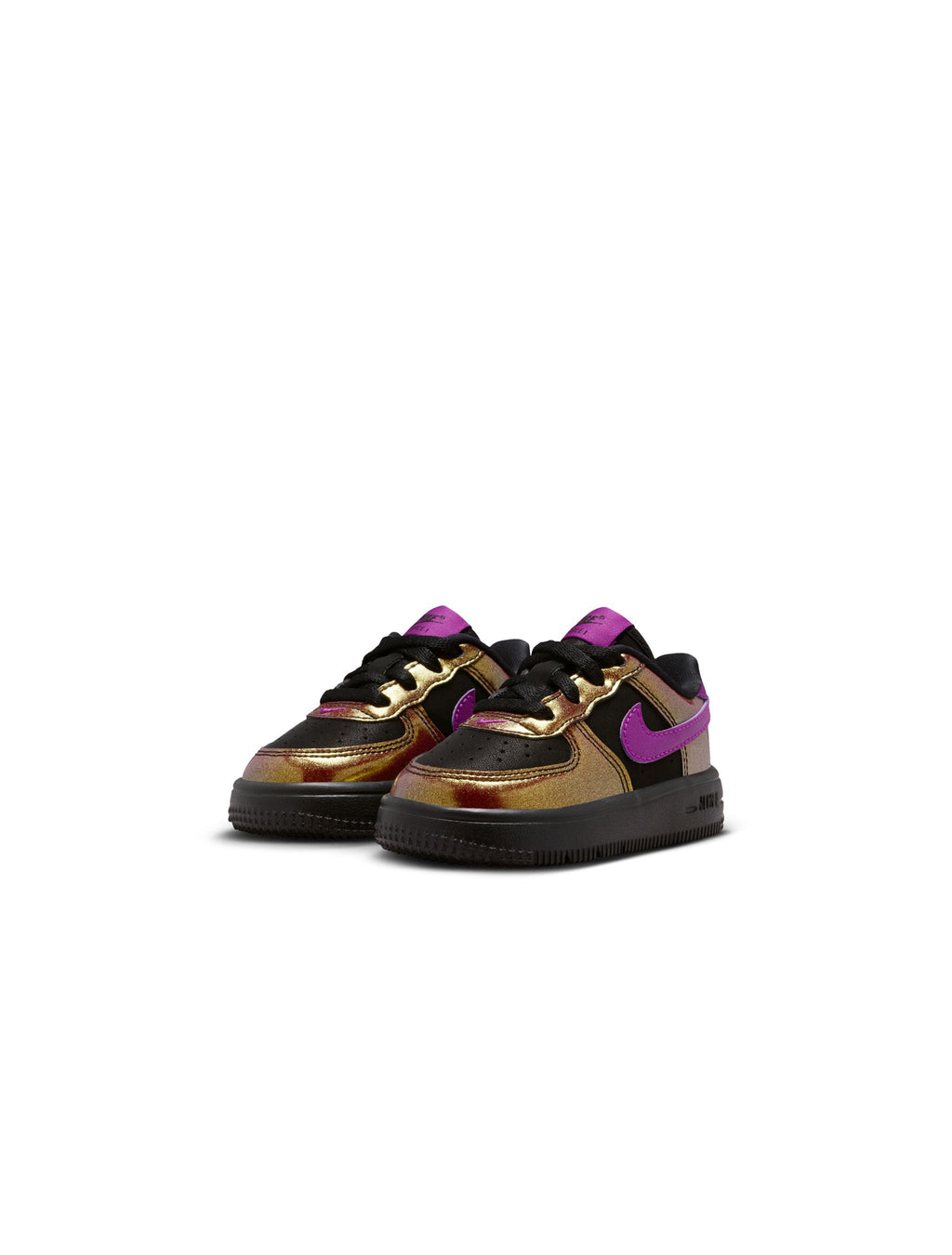 Nike (TD) Force 1 Low Lv8 4 - Black/Bold Berry