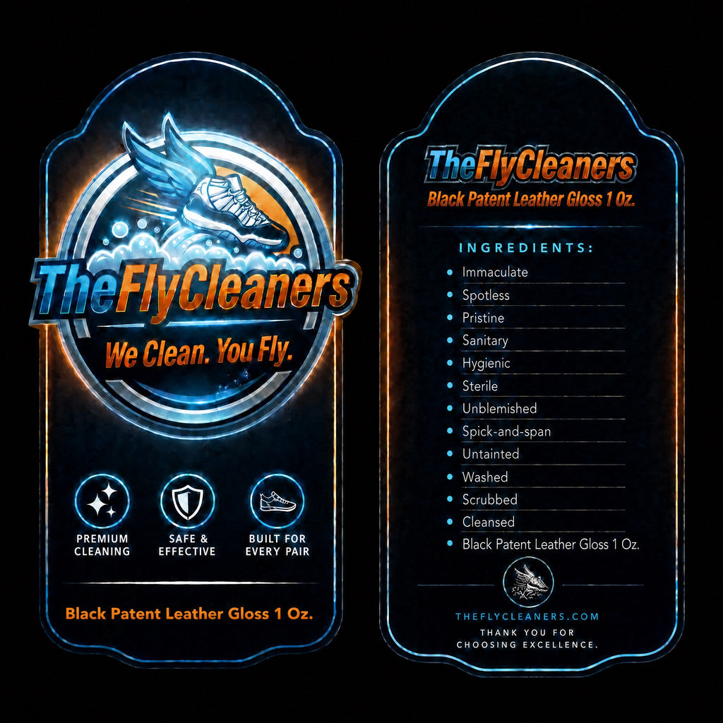 The Fly Cleaners Black Patent Leather Gloss 1 oz
