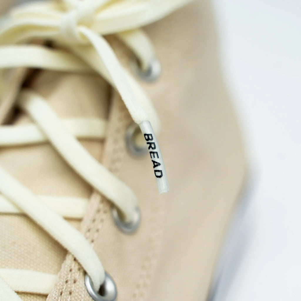 Luxe Creme Elastic Bread Laces