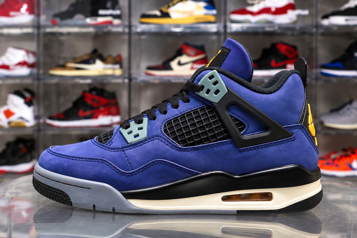 Air Jordan Mens 4 Retro “Imperial Purple”