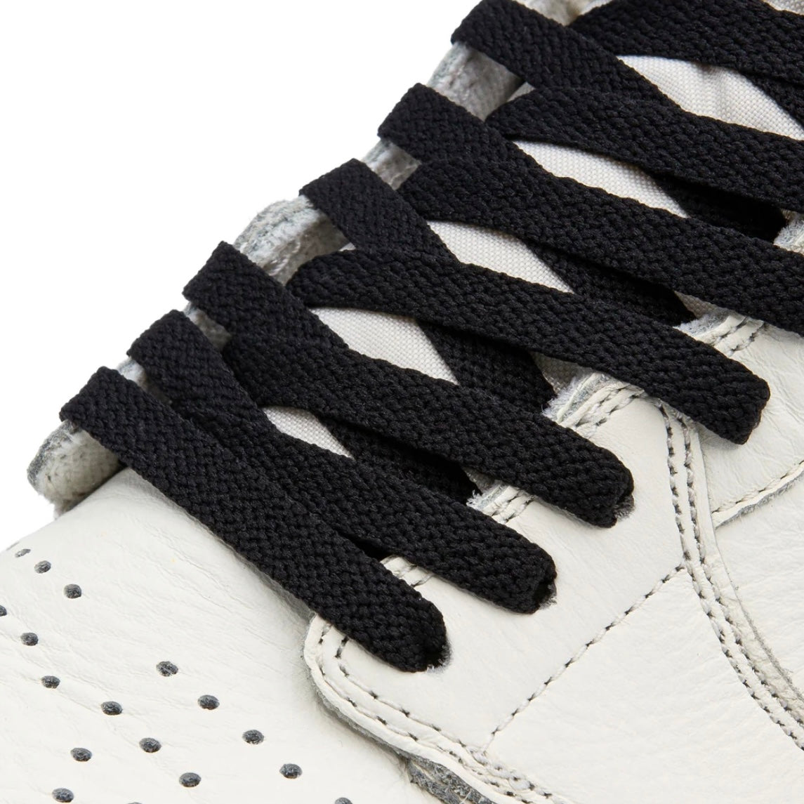 Black Jordan 1 Replacement Shoelaces