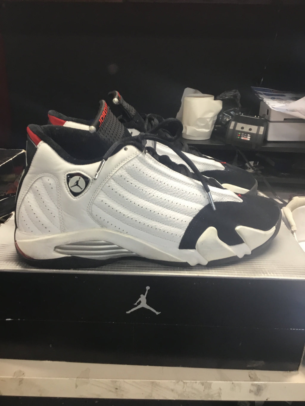 Air Jordan 14 Retro “Black Toe” – Men’s Size 13 – Pre-Owned (OG Box)