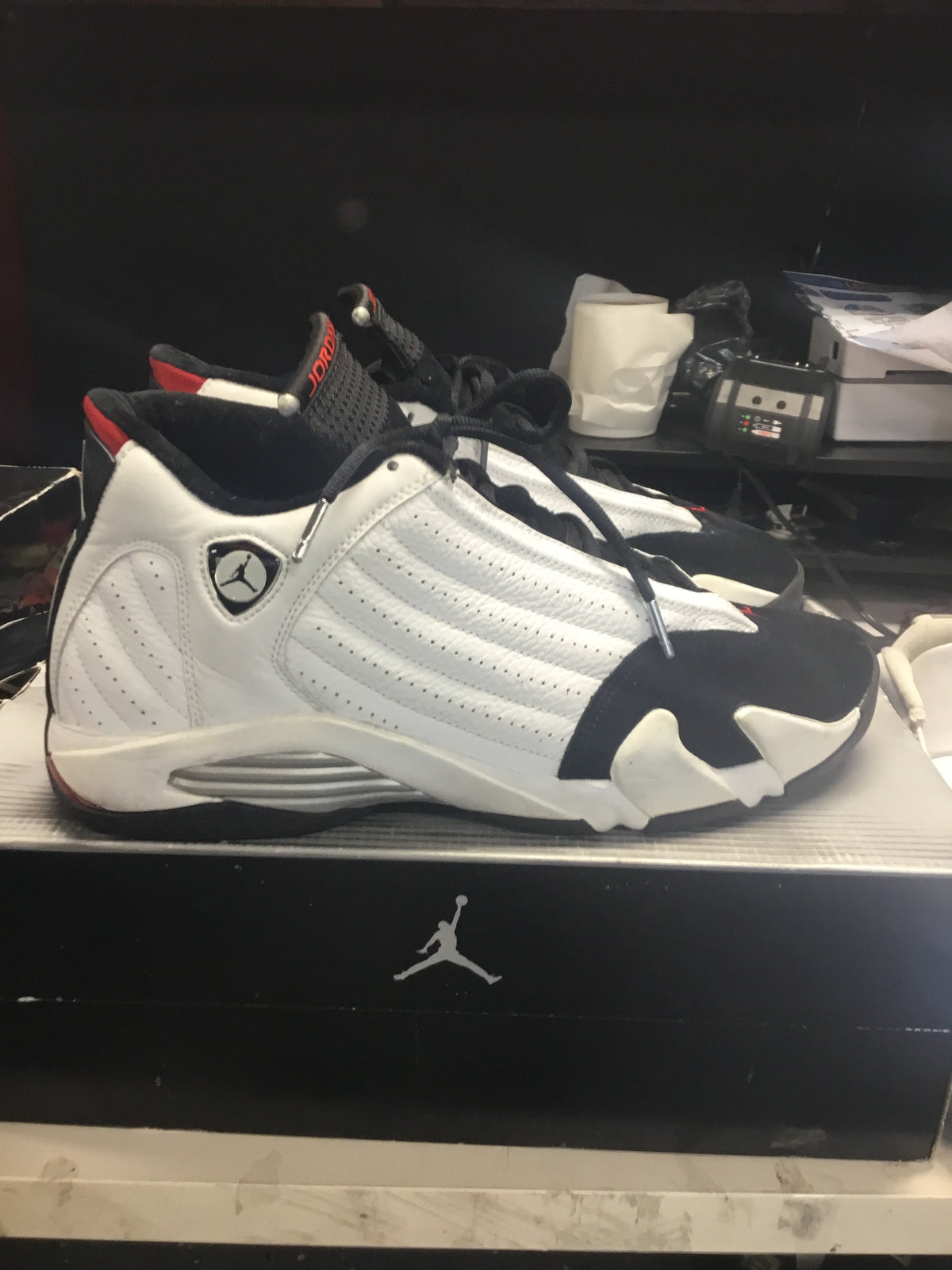 Air Jordan 14 Retro “Black Toe” – Men’s Size 13 – Pre-Owned (OG Box)
