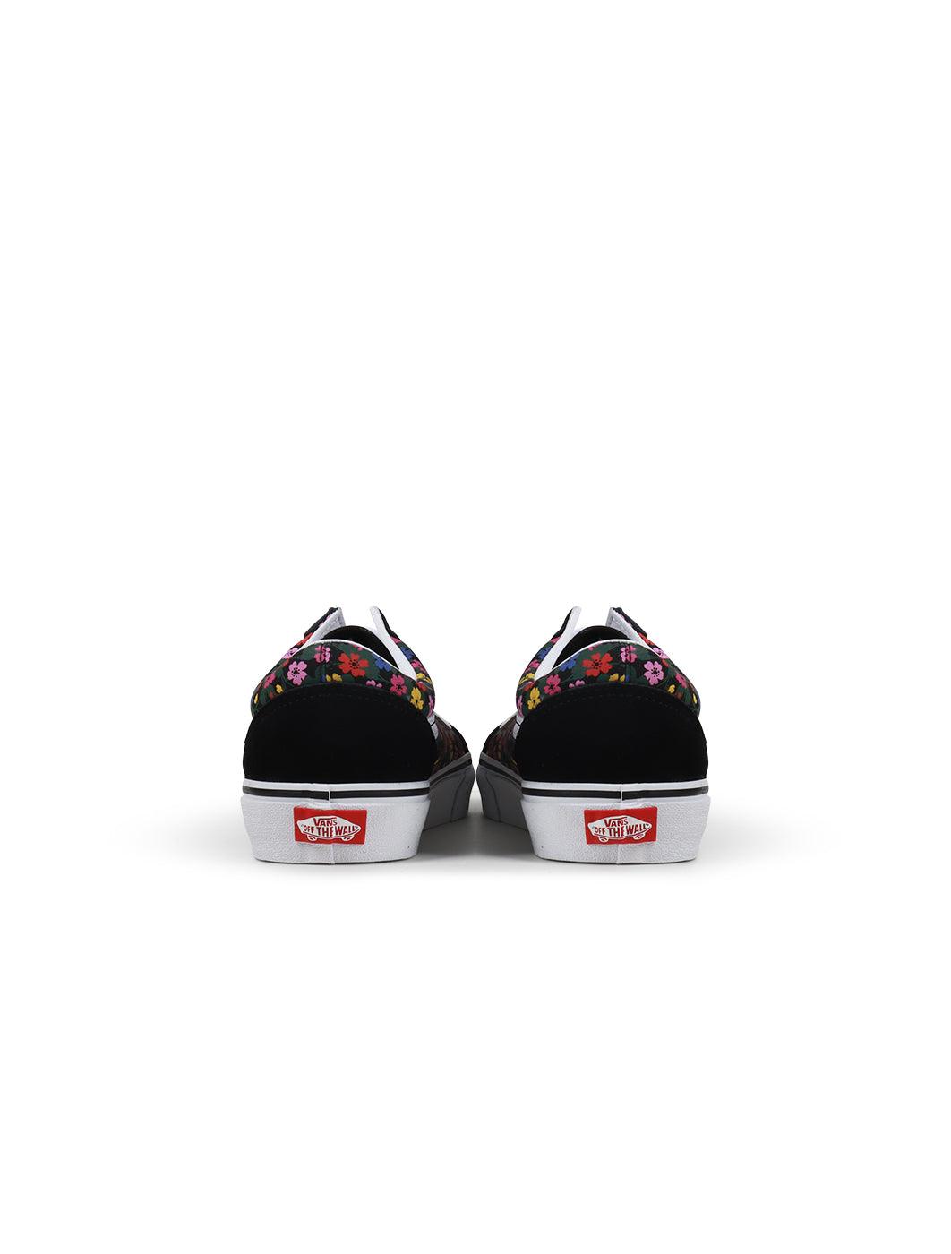 Vans Big Kids Old Skool - Floral Black