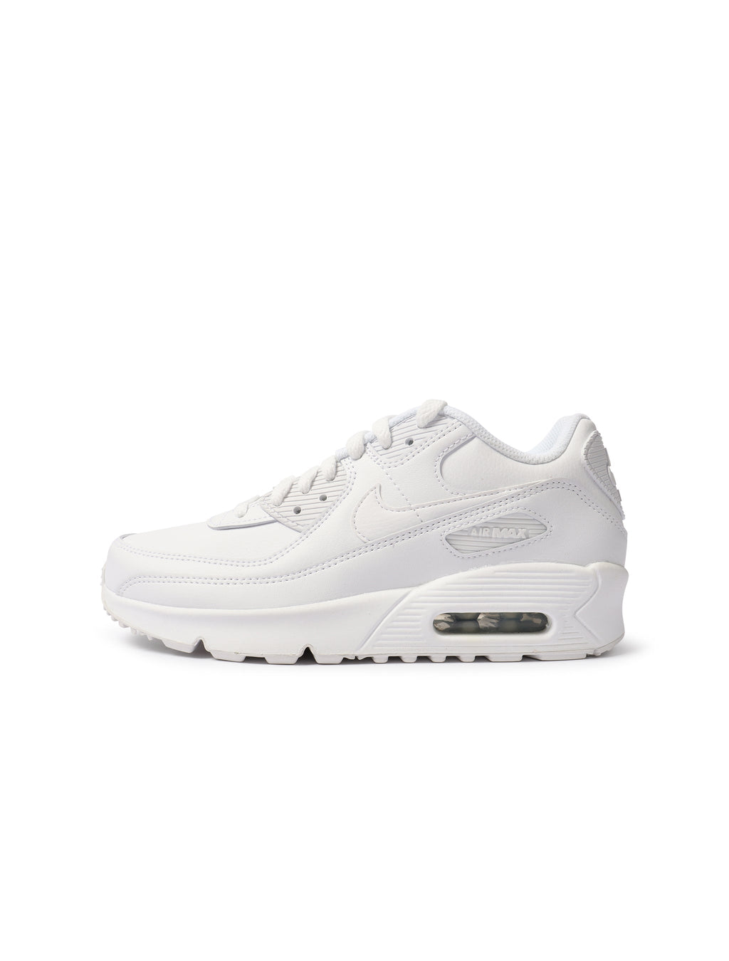 Nike Big Kids Air Max 90 LTR - White/White