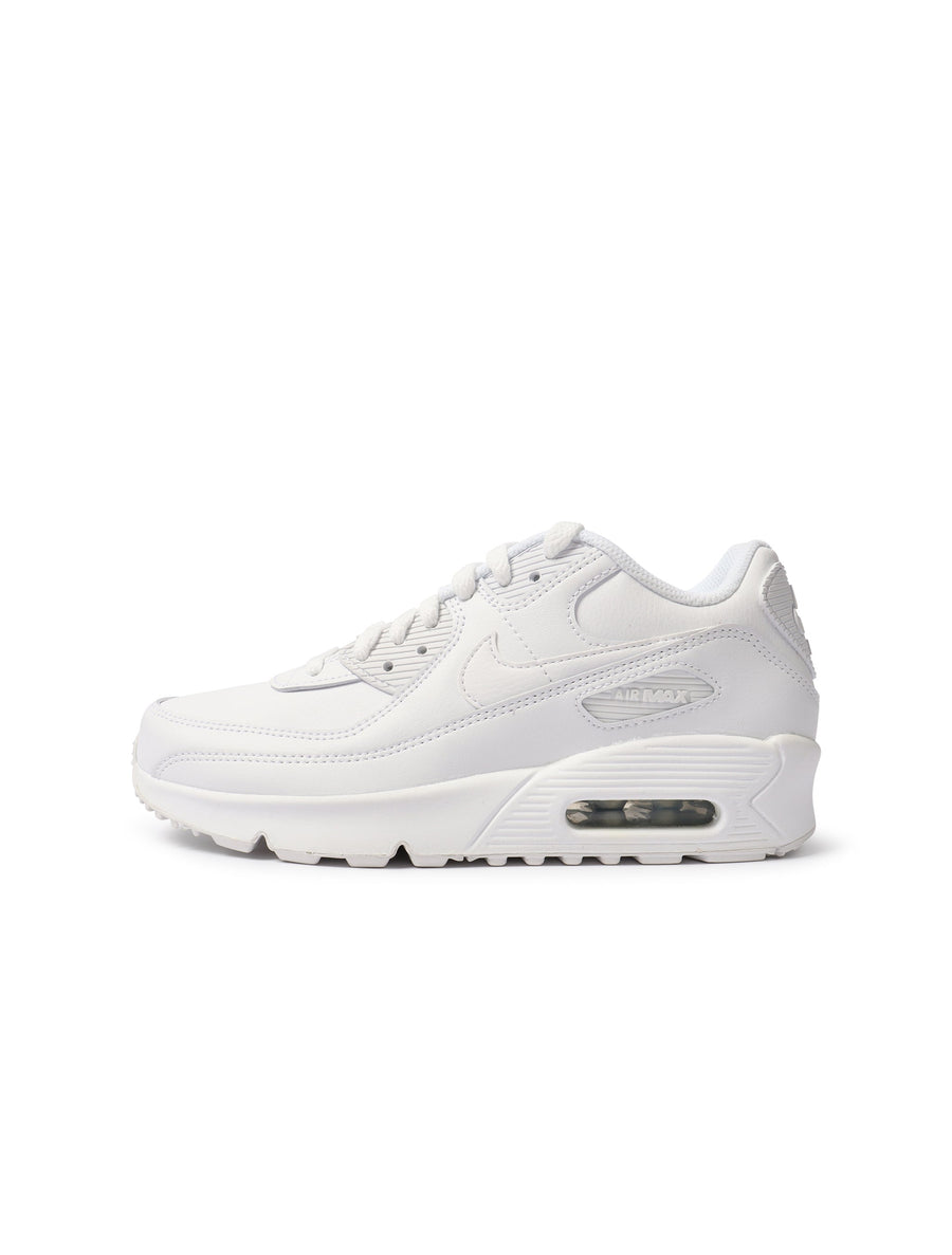 Nike Big Kids Air Max 90 LTR - White/White