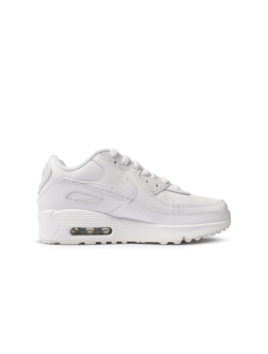 Nike Big Kids Air Max 90 LTR - White/White