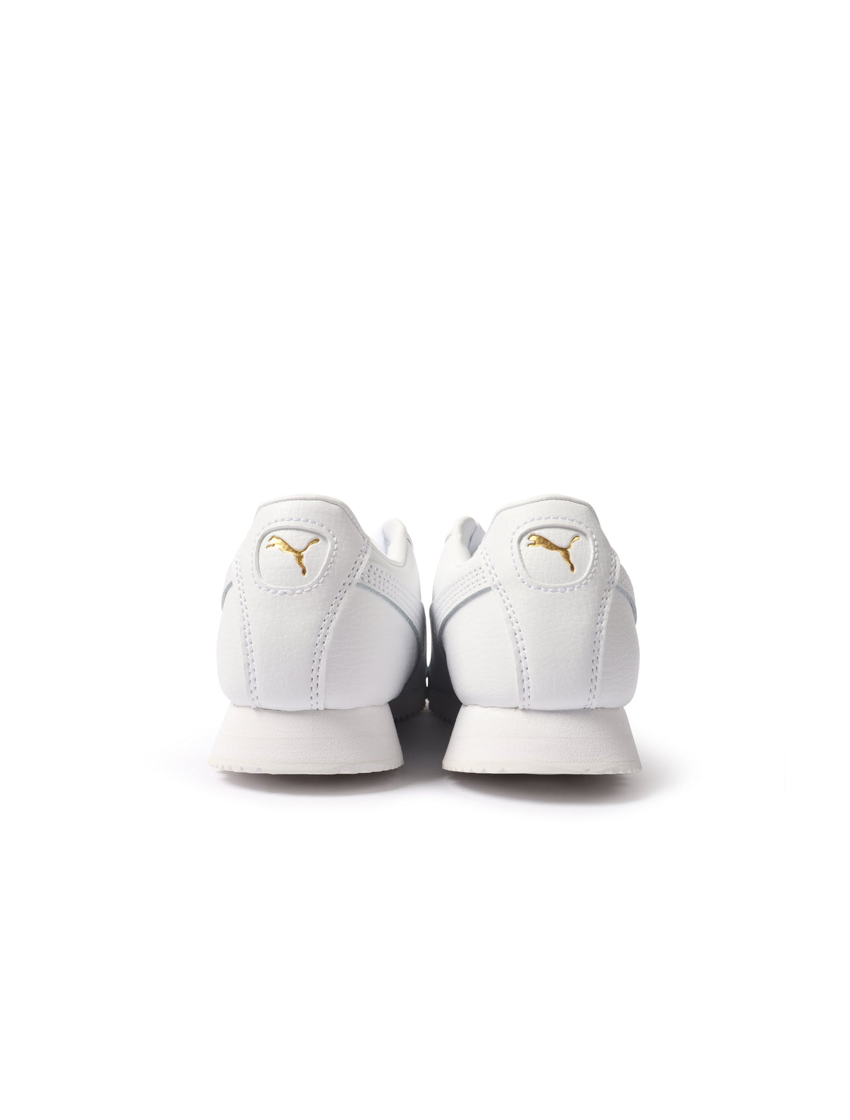 Puma Big Kids Roma Basic - White/Gold