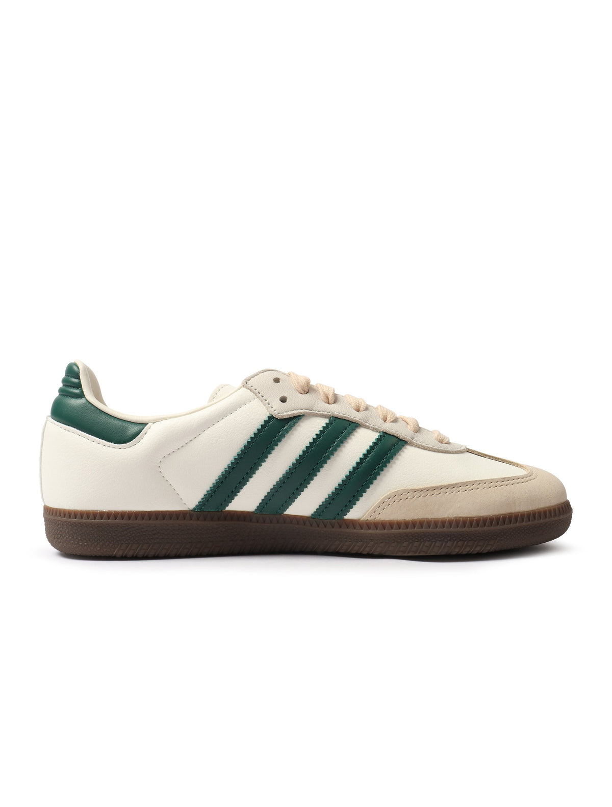 Adidas Womens Samba OG - White/Green Sand