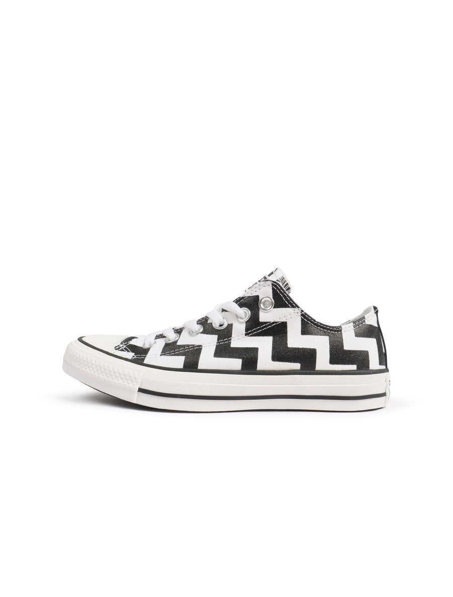 Converse Womens Chuck Taylor Low - White Zigzag