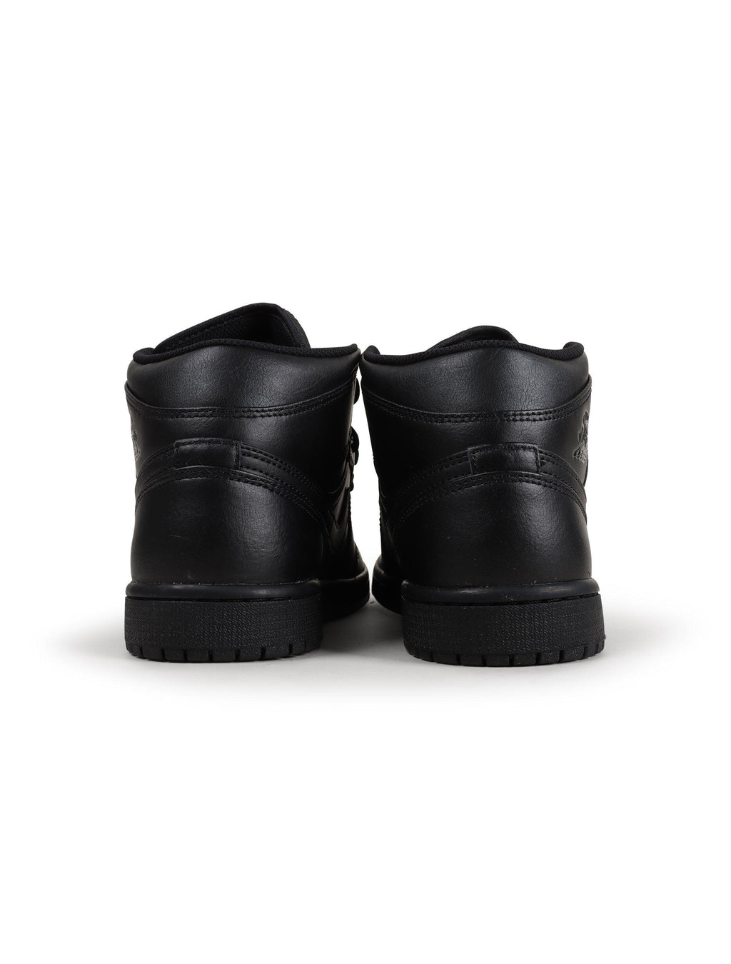 Air Jordan Mens 1 Mid - Triple Black