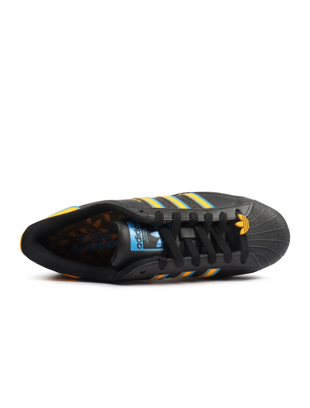 Adidas Men's Superstar - Black/Yellow
