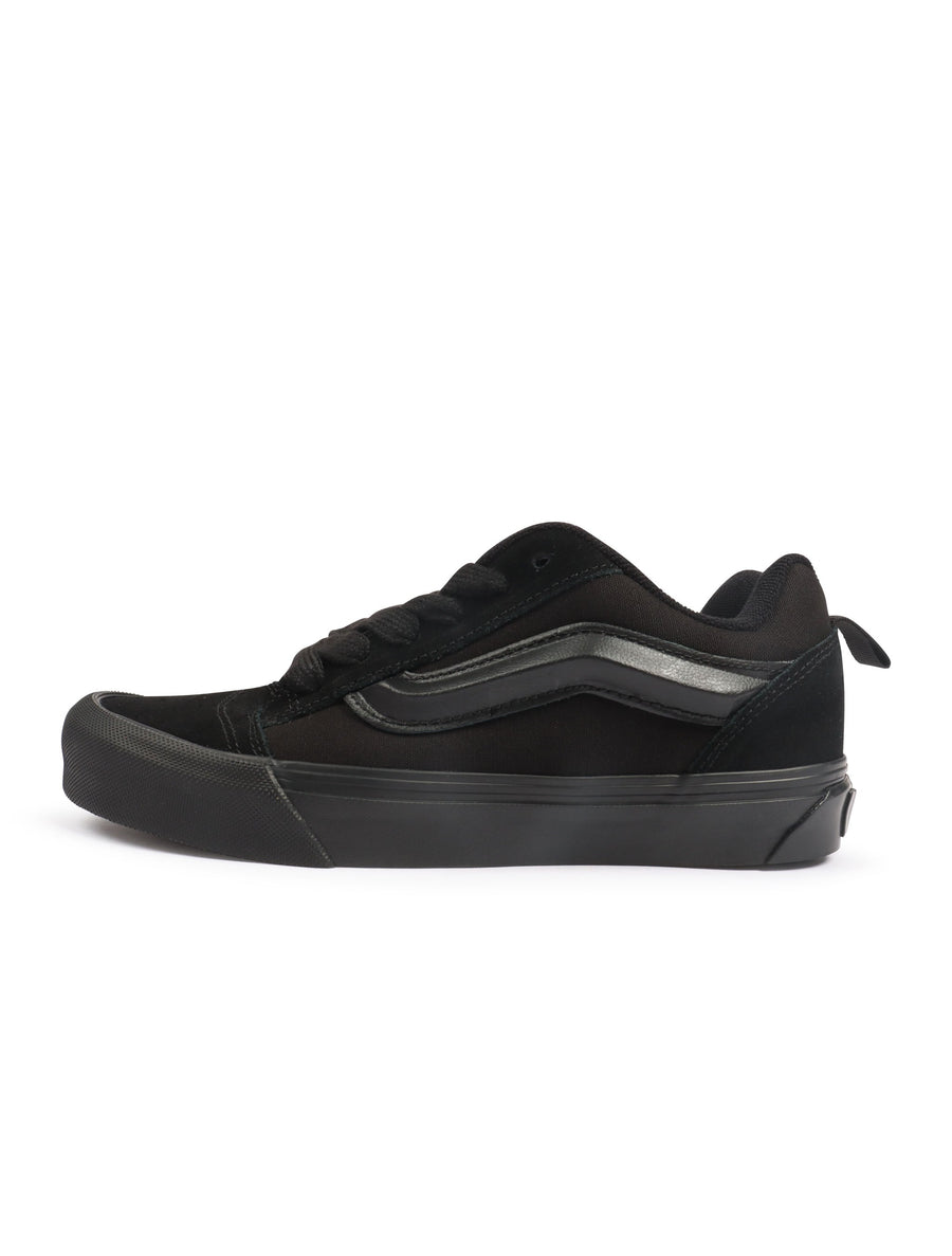 Vans Mens Knu Skool Suede Canvas - Triple Black