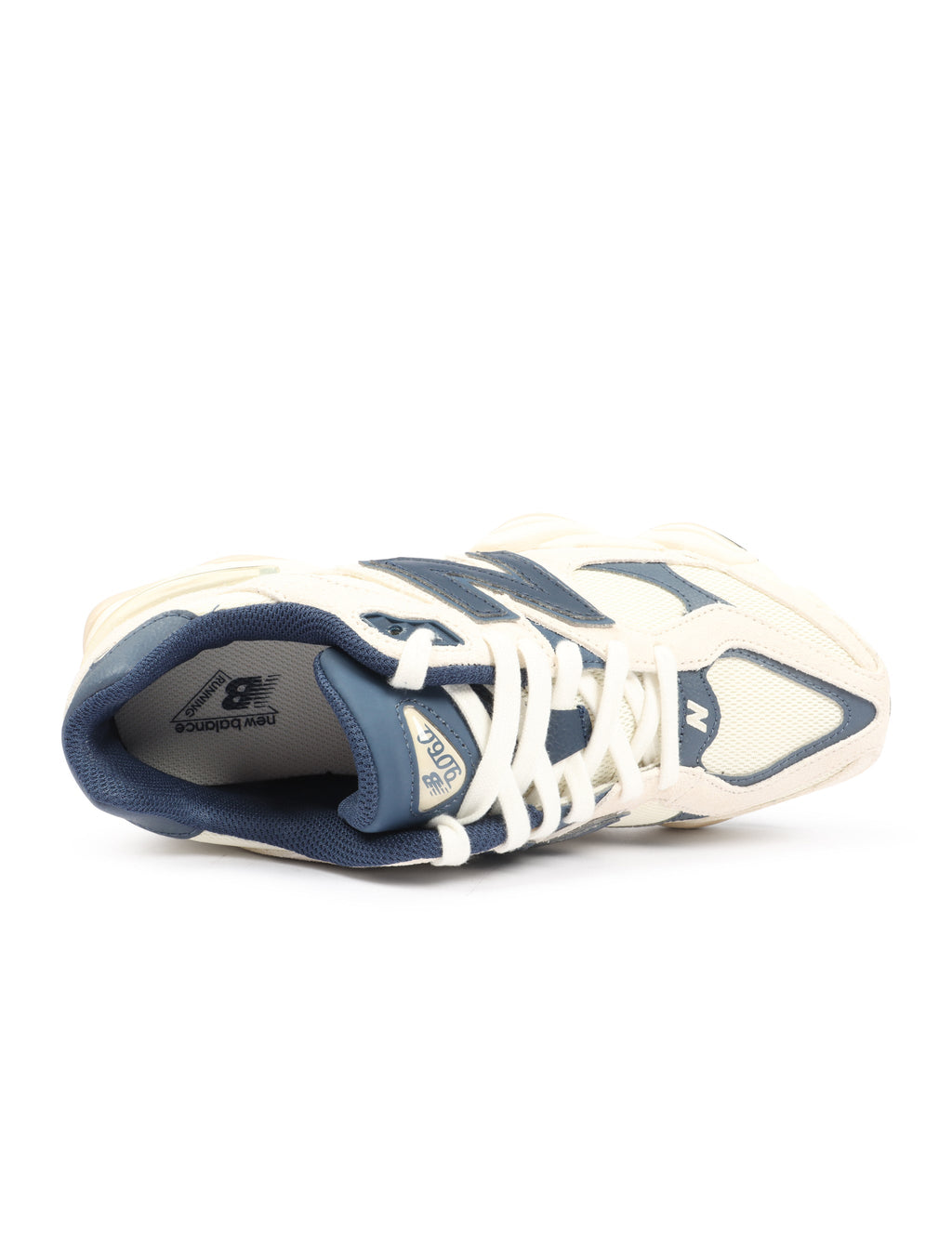 New Balance Mens 9060 Lifestyle Shoes - Cream/Navy