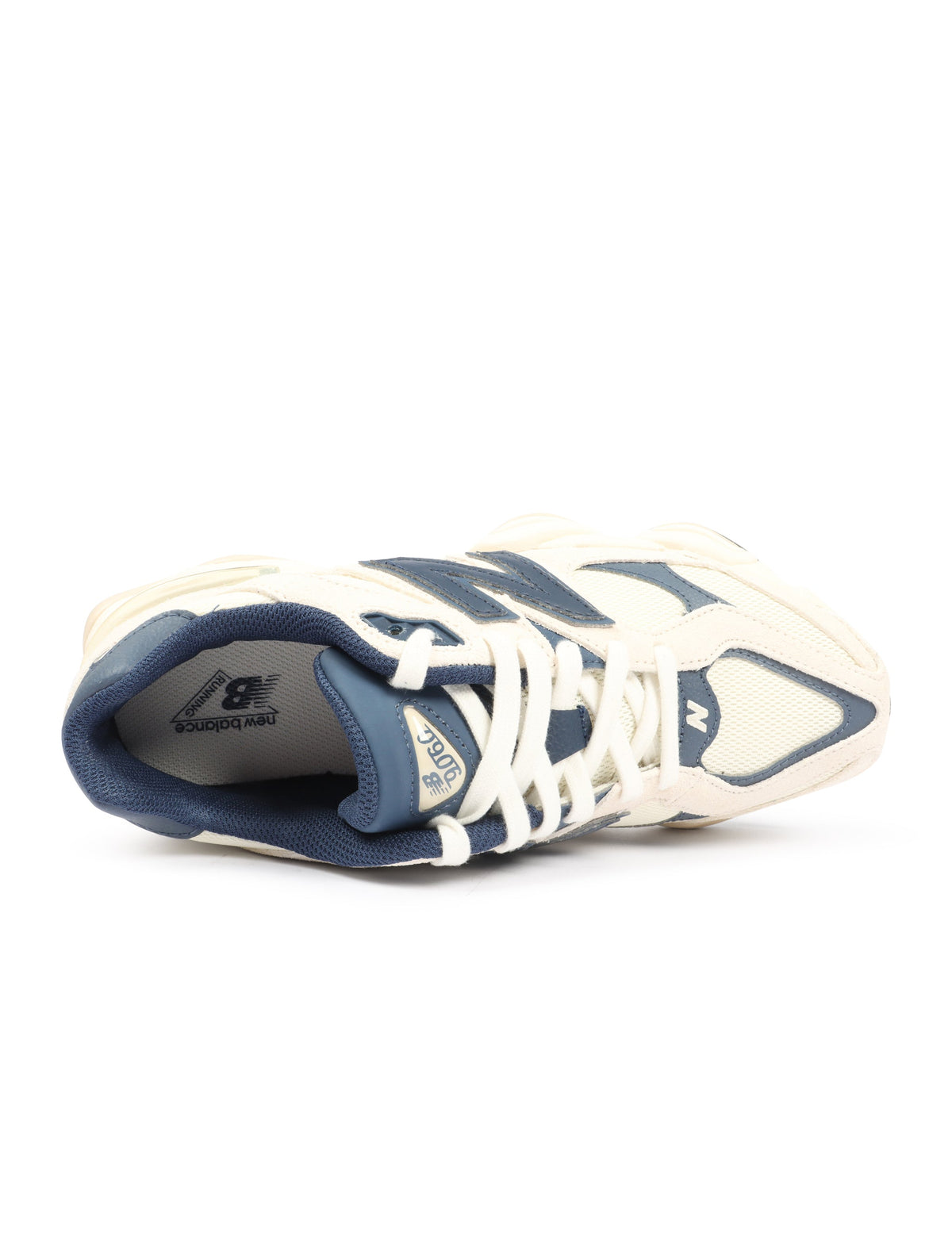 New Balance Mens 9060 Lifestyle Shoes - Cream/Navy