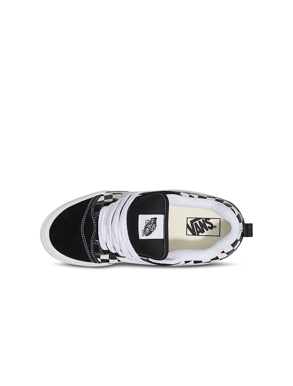 Vans Big Kids Knu Skool - Checkerboard Black