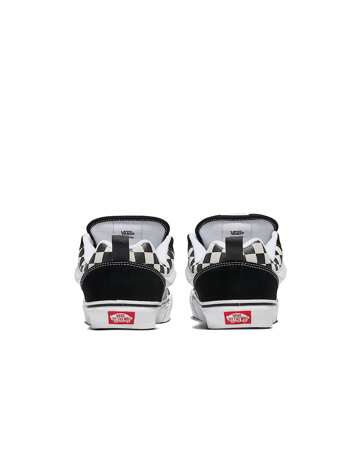 Vans Big Kids Knu Skool - Checkerboard Black