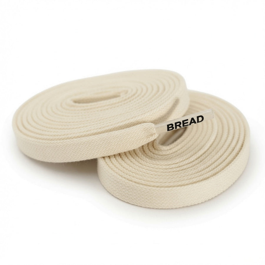 Luxe Creme Elastic Bread Laces