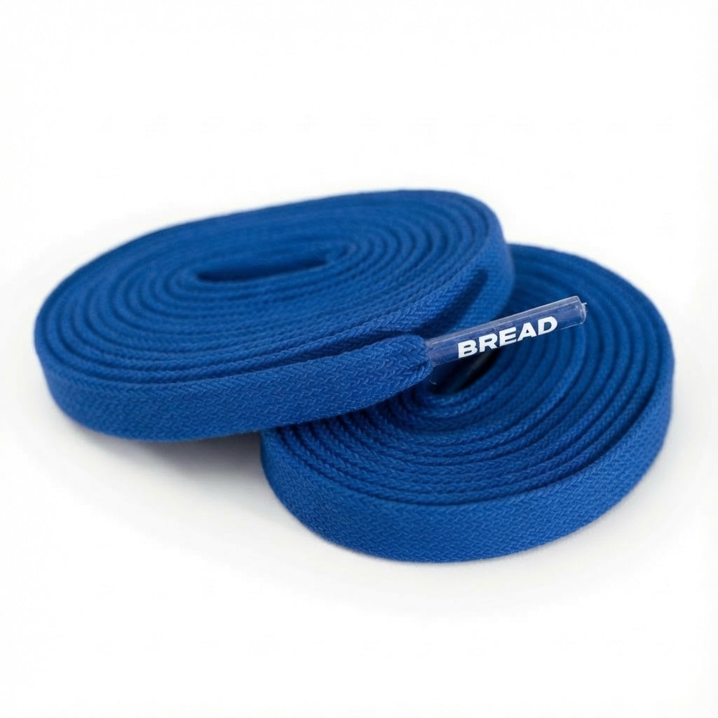 Sonic Blue Elastic Bread Laces